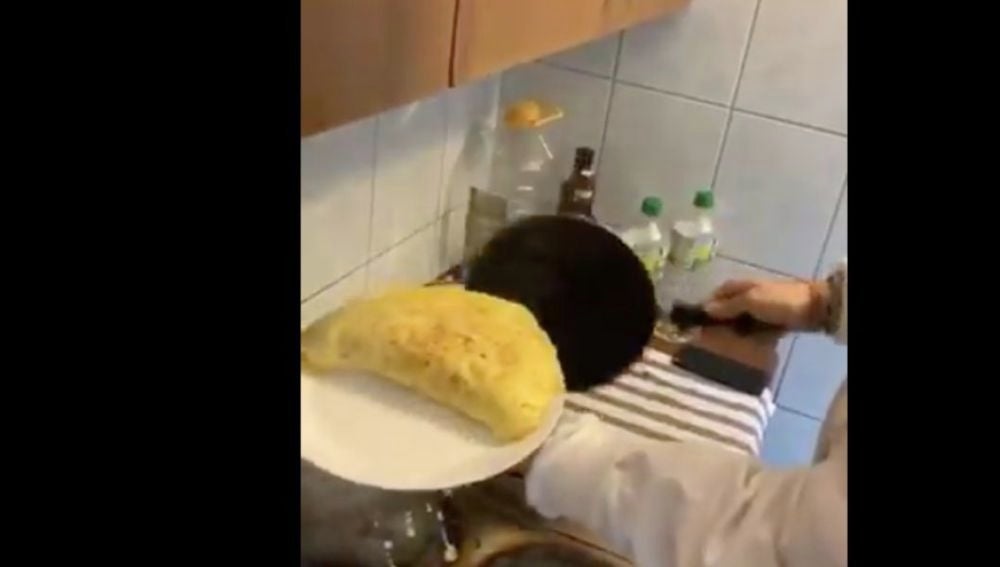 Vídeo viral de la tortilla de patatas 