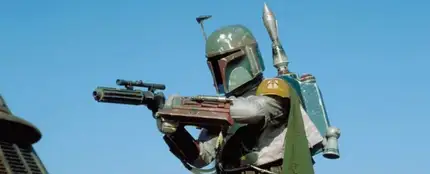 Jeremy Bulloch en su papel de Boba Fett en Star Wars Jeremy Bulloch en su papel de Boba Fett en Star Wars