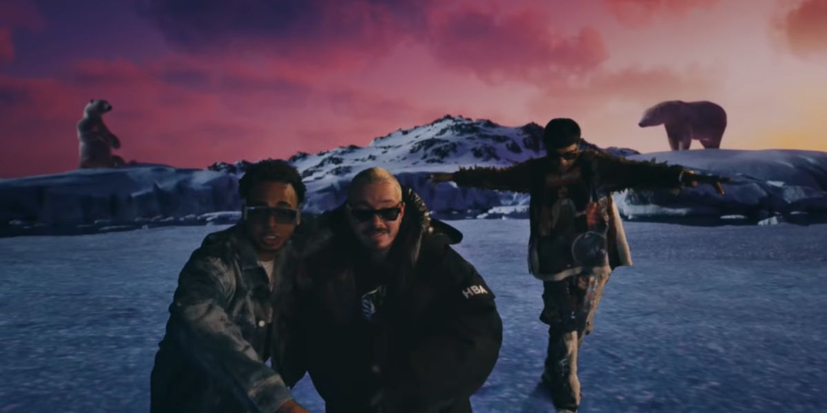 Ozuna, J Balvin y Chencho Corleone en el videoclip de 'La Locura'
