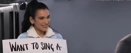 Dua Lipa en el programa americano The Tonight Show Dua Lipa en el programa americano The Tonight Show