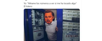 Meme de la lotería de Navidad Meme de la lotería de Navidad