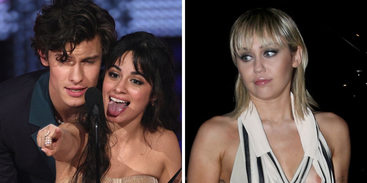 Miley Cyrus les propone un trío a Shawn Mendes y Camila Cabello
