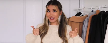 La influencer Kerina Wang en uno de sus vídeos La influencer Kerina Wang en uno de sus vídeos