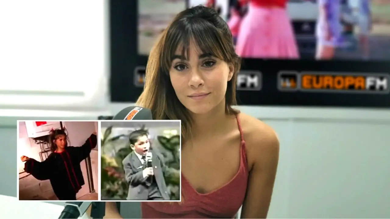 Aitana y su divertido vídeo de pequeña Aitana y su divertido vídeo de pequeña