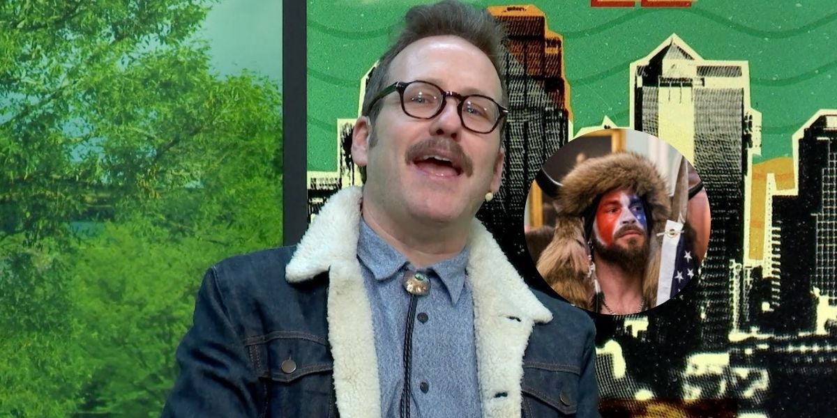 Joaquín Reyes es QAnon Shaman en 'yu'