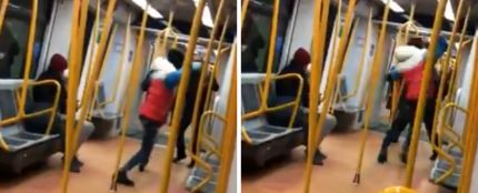 Agresión con un cinturón en el metro de Madrid