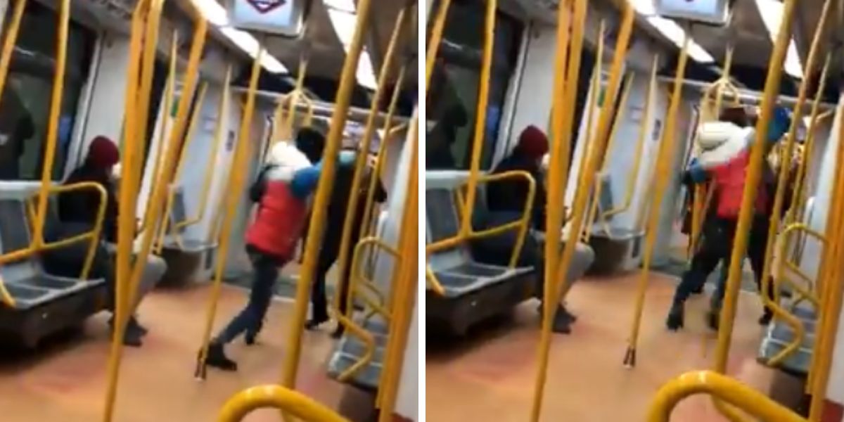 Agresión con un cinturón en el metro de Madrid
