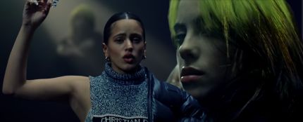 Rosalía y Billie Eilish en el vídeo de &#39;Lo vas a olvidar&#39;