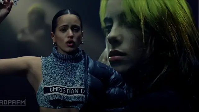 Rosalía y Billie Eilish en el vídeo de 'Lo vas a olvidar'