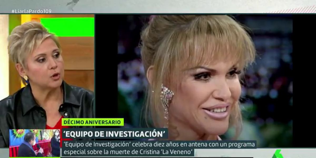 Gloria Serra desvela que 'Equipo de Investigación' tiene una prueba contundente que "podría reabrir el caso" de la muerte de La Veneno