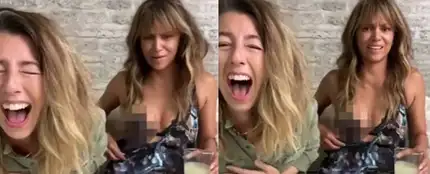 Incidente de Halle Berry en uno de sus directos de Instagram Incidente de Halle Berry en uno de sus directos de Instagram