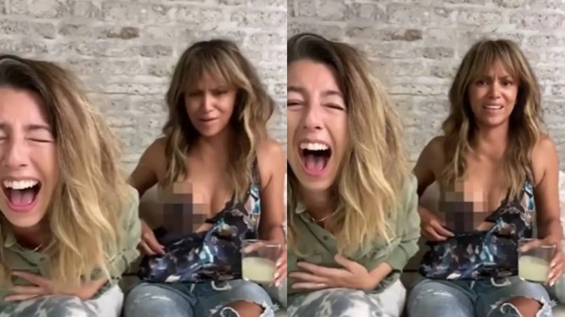 Incidente de Halle Berry en uno de sus directos de Instagram Incidente de Halle Berry en uno de sus directos de Instagram