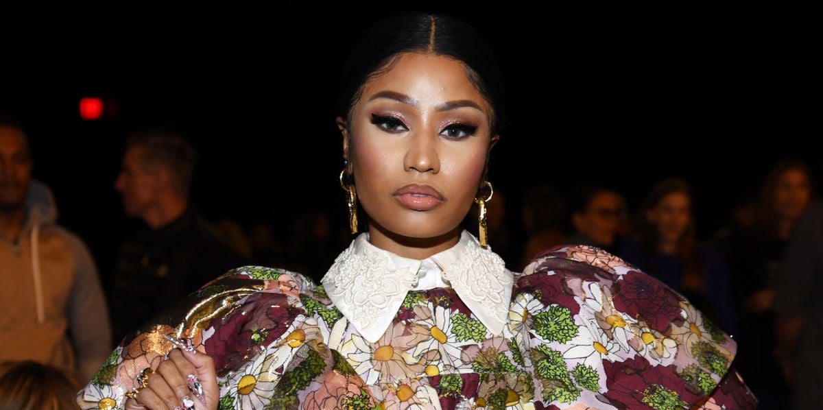 Nicki Minaj en el desfile de Marc Jacobs