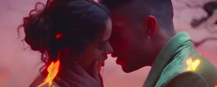 Rosalía y Bad Bunny en 'La Noche de Anoche' Rosalía y Bad Bunny en 'La Noche de Anoche'