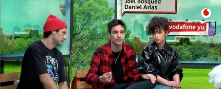 Mina El Hammami, Daniel Arias y Joel Bosqued Mina El Hammami, Daniel Arias y Joel Bosqued