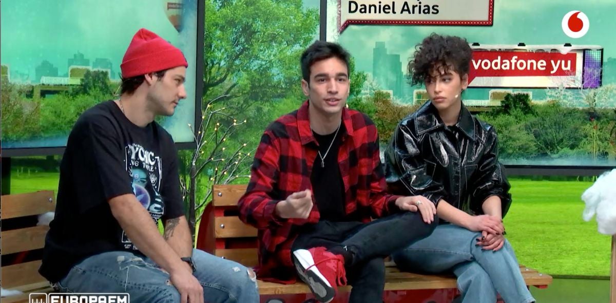 Mina El Hammami, Daniel Arias y Joel Bosqued