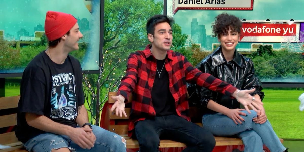 Mina El Hammami, Daniel Arias y Joel Bosqued en yu