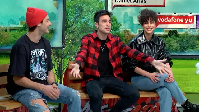 Mina El Hammami, Daniel Arias y Joel Bosqued en yu