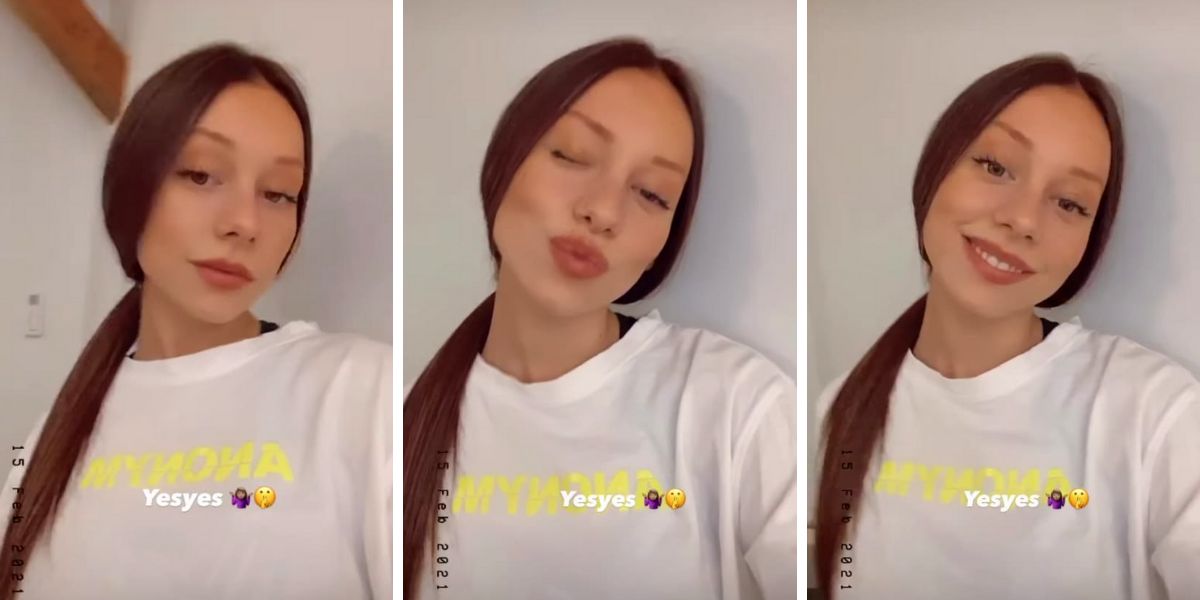 Ester Expósito se tiñe el pelo de castaño