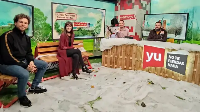 Álvaro Cervantes y Susana Abaitúa