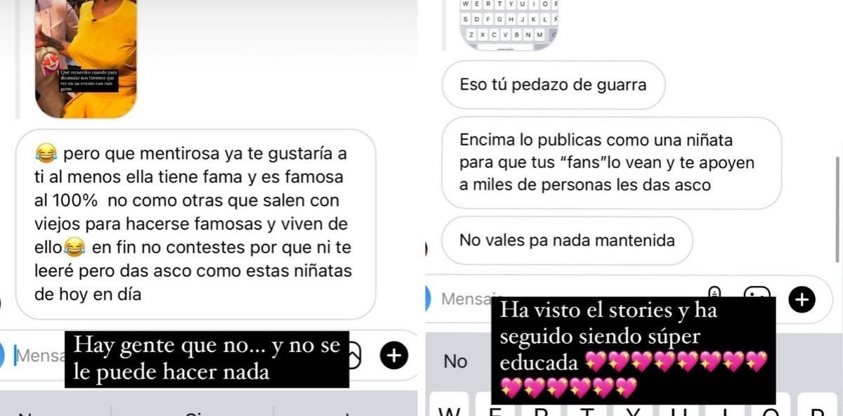 Los insultos que recibe Laura Escanes