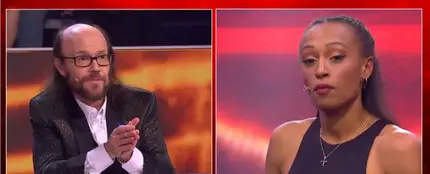 Santiago Segura y Ana Peleteiro tuvieron un desencuentro durante la final de El Desafío. Santiago Segura y Ana Peleteiro tuvieron un desencuentro durante la final de El Desafío.