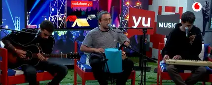 Stay Homas durante su actuación en 'yu Music'. Stay Homas durante su actuación en 'yu Music'.