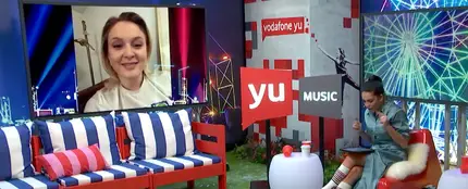 Zara Larsson en yu Music. Zara Larsson en yu Music.