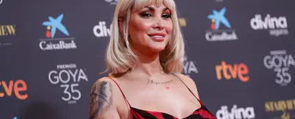 Daniela Santiago, en la alfombra roja de la gala de los Goya 2021. Daniela Santiago, en la alfombra roja de la gala de los Goya 2021.