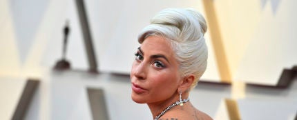 Lady Gaga, en la gala de los Oscar 2021.