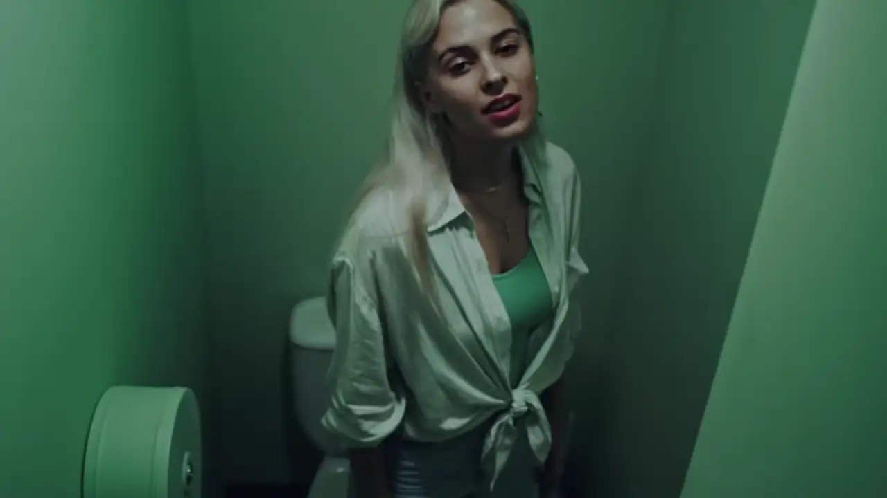 Dora Postigo en el videoclip 'Ojos de serpiente' Dora Postigo en el videoclip 'Ojos de serpiente'