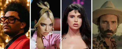 The Weeknd, Dua Lipa, Nathy Peluso y Leiva The Weeknd, Dua Lipa, Nathy Peluso y Leiva