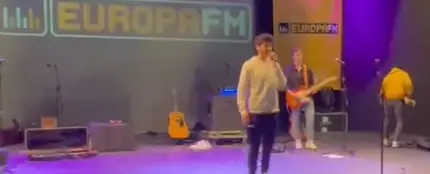 DVICIO y Miki Núñez en los ensayos del concierto de Europa FM. DVICIO y Miki Núñez en los ensayos del concierto de Europa FM.