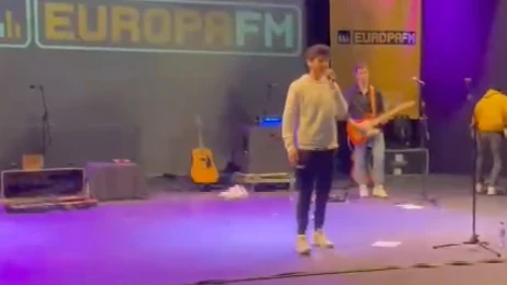 DVICIO y Miki Núñez en los ensayos del concierto de Europa FM. DVICIO y Miki Núñez en los ensayos del concierto de Europa FM.
