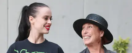 María Forqué con su madre, Verónica Forqué María Forqué con su madre, Verónica Forqué