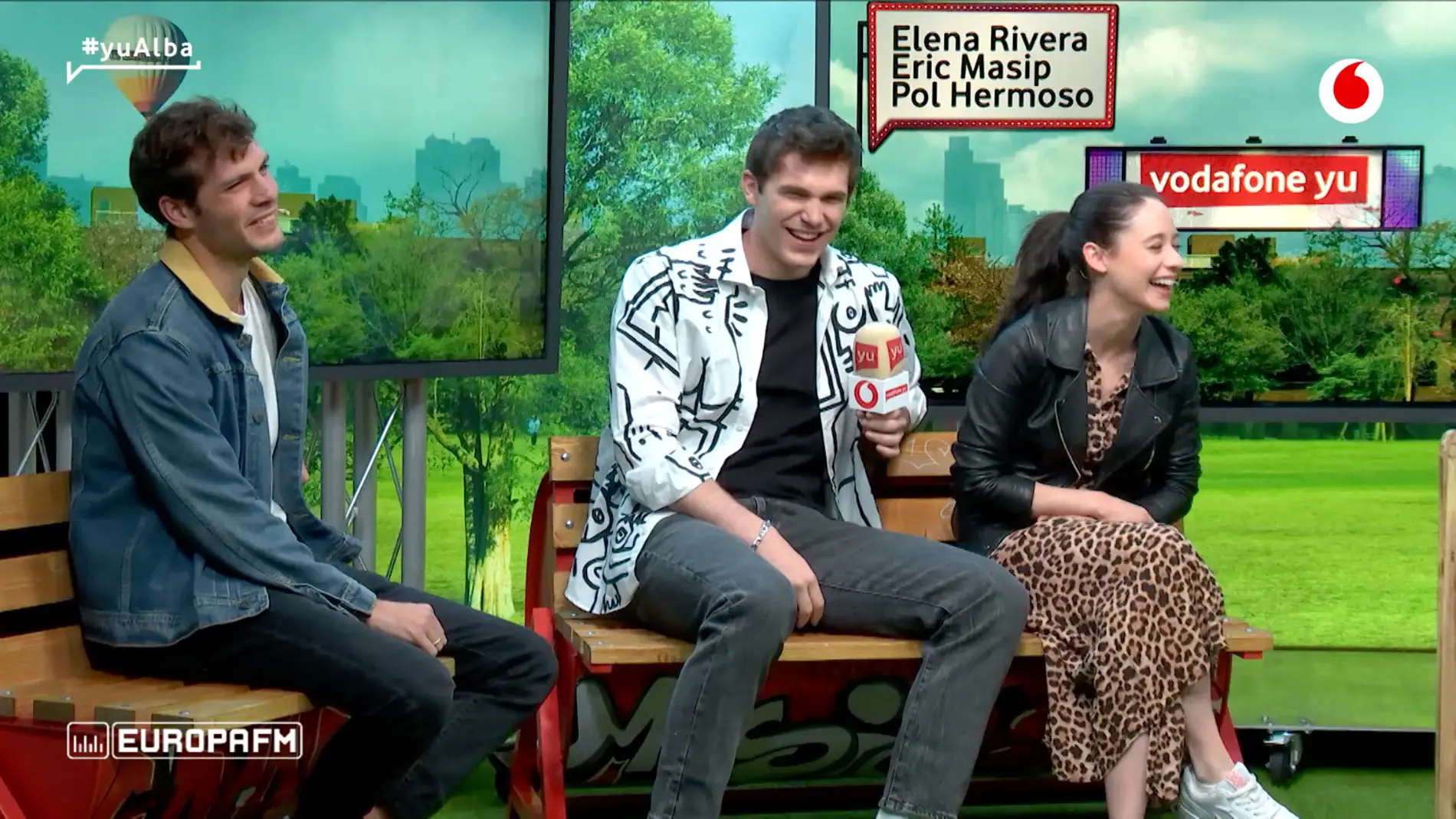 Elena Rivera, Eric Masip y Pol Hermoso en 'yu No te pierdas nada'