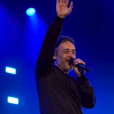 Love of Lesbian durante su concierto en el Palau Sant Jordi