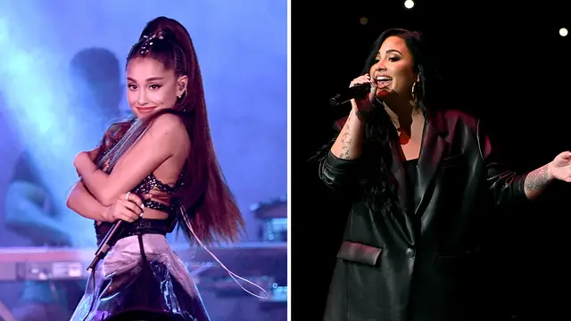 Ariana Grande colabora en el disco de Demi Lovato