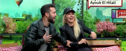 Cayetana Guillén Cuervo y Ayoub El Hilali en 'yu No te pierdas nada' Cayetana Guillén Cuervo y Ayoub El Hilali en 'yu No te pierdas nada'