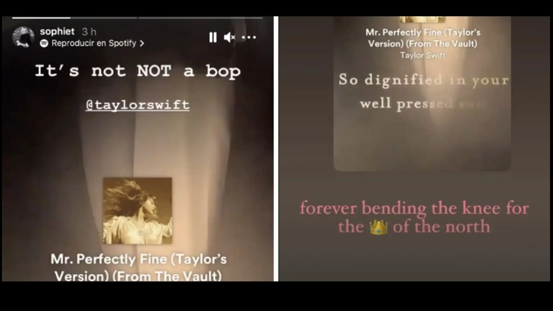 Sophie Turner contesta a Taylor Swift sobre una canción supuestamente dedicada a Joe Jonas 