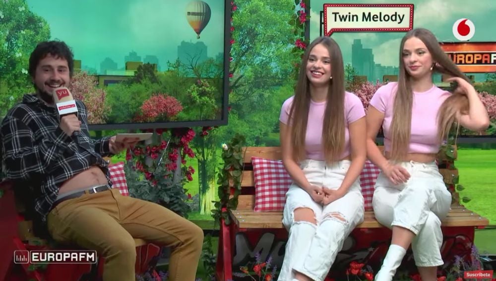 Twin Melody visitan 'yu No te pierdas nada' (8/04/2021)