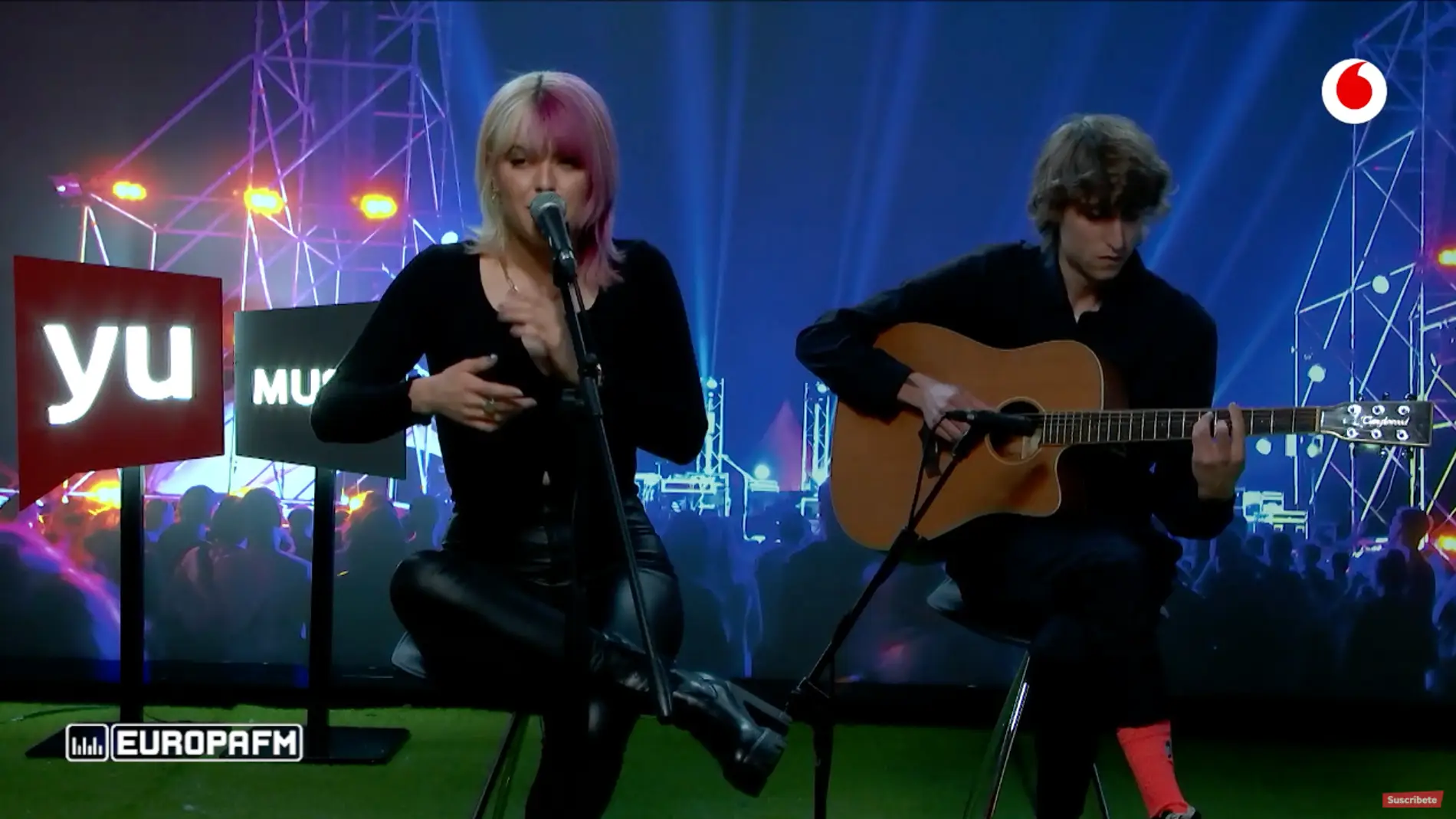Alba Reche canta 'Pido tregua' en 'yu Music'