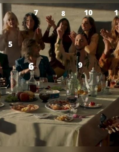 Quién es quién en el nuevo vídeo de C.Tangana Quién es quién en el nuevo vídeo de C.Tangana