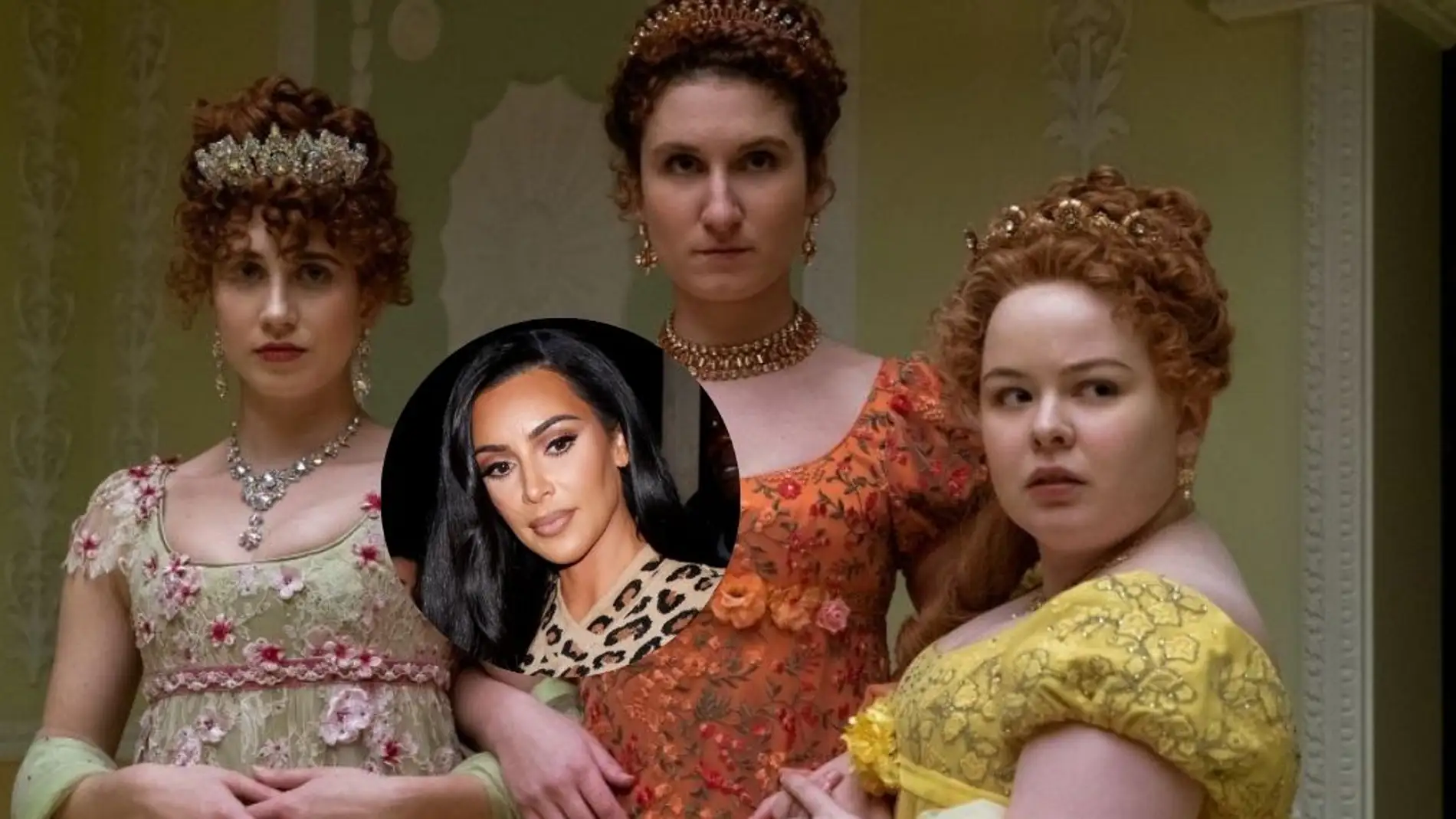 La reacción de Kim Kardashian al descubrir que Los Bridgerton se inspiraron en ella y sus hermanas 