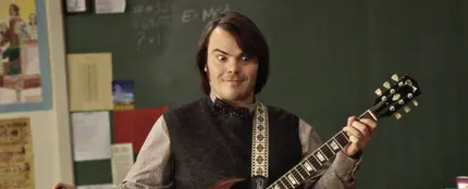 Jack Back en una escena de 'School Of Rock' Jack Back en una escena de 'School Of Rock'