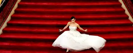 Sofia Carson, en la alfombra roja de los Oscar 2017. Sofia Carson, en la alfombra roja de los Oscar 2017.
