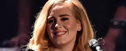 La cantante Adele La cantante Adele