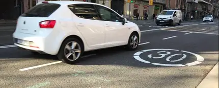 La limitación a 20 y 30 km/h en todas las vías urbanas entra en vigor mañana La limitación a 20 y 30 km/h en todas las vías urbanas entra en vigor mañana