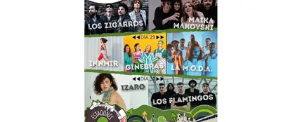El cartel del Festival Estaciones Sonora Primavera 2021. El cartel del Festival Estaciones Sonora Primavera 2021.