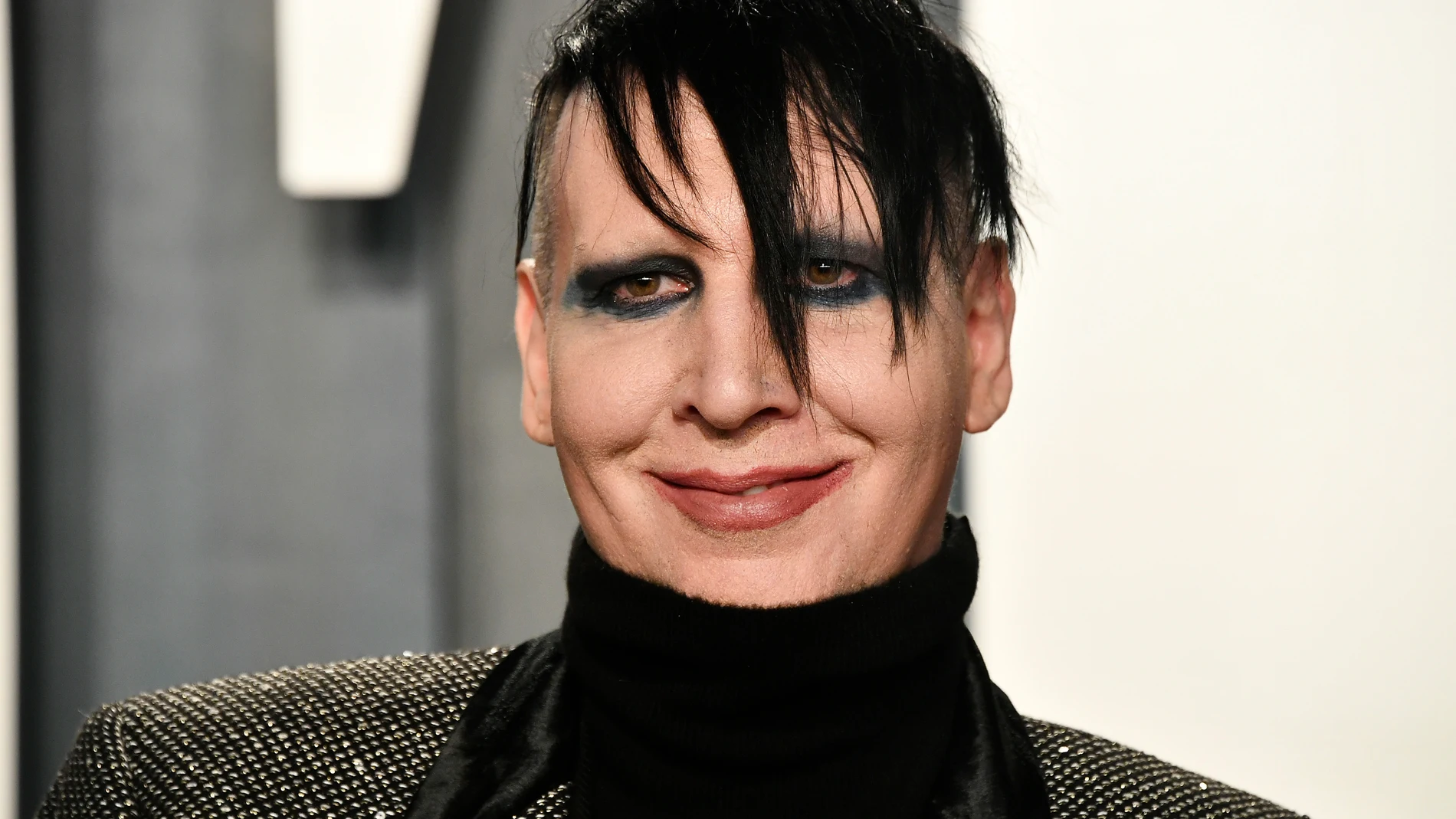 Marilyn Manson en la fiesta de los Oscar de Vanity Fair 2020